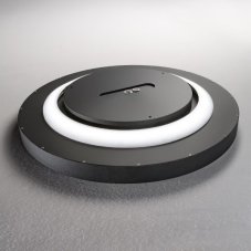 Ideal Lux 292205 FLY stropné svietidlo LED D600mm 53W 7500/6050lm 3000K čierna