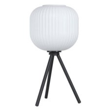 Eglo 99369 MANTUNALLE Stolní svítidlo D200mm E27 1X40W černá, bílá