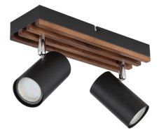 GLOBO 57909-2 KAYDEN stropní bodové svítidlo/spot 2xGU10 černá