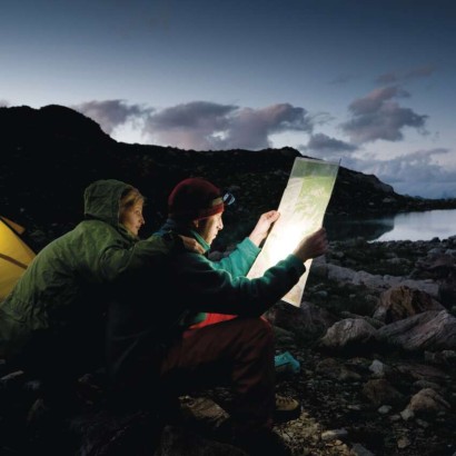 EMOS P3528 LED čelovka 150lm 3× AAA zelená