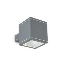 Exteriérové nástenné svietidlo Ideal lux 121963 SNIF SQUARE AP1 ANTRACITE 1xG9 40W IP44