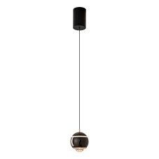 Immax NEO DORMINE 07220L inteligentní výsuvné svítidlo LED D100mm 6W/480lm 3000K perlově černá, dálkové ovládání
