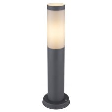 GLOBO 3158A BOSTON venkovní stojanové svítidlo/sloupek V450mm 1xE27 IP44 antracit, opál