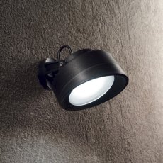 Exteriérové ​​nástěnné svítidlo Ideal lux 145341 TOMMY AP1 NERO 1xGX53 7W 4000K IP66