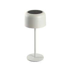 Immax 08497L CARO venkovní solární stolní lampa LED 4W 150lm 2700K-3000K IP 44, bílá, dotykové ovládání, noční podsvícení, solární, stmívatelné