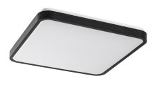 RABALUX 71434 Alenzo stropní svítidlo 420x420mm LED 36W/2300lm 3000-6000K IP44 černá, stmívatelné, dálkový ovladač