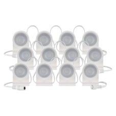 EMOS ZIW15CR GoSmart LED reflektor - 255 cm reťaz, 12 častí, 7 W, RGBIC+CCT, stmievateľný, WiFi