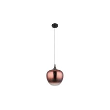 GLOBO 15548HG MAXY závěsné svítidlo D240mm 1xE27 černá, měděná