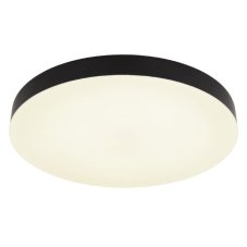 GLOBO 12384-36 MATTHEW stropné svietidlo D400mm LED 36W/3400lm 3000+4000+6500K čierna matná, biela