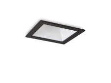 Ideal lux 192406 GAME SQUARE zápustné svietidlo 84x84mm LED 11W 950/780lm 3000K čierna, biela, UGR