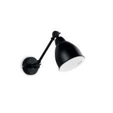 Nástěnné svítidlo Ideal lux 027852 NEWTON AP1 NERO 1xE27 60W