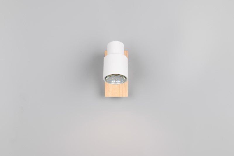 TRIO Reality R81981731 PIERRE nástěnné bodové svítidlo/spot s vypínačem 1xGU10 bílá matná