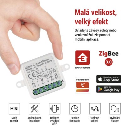 EMOS H5109 GoSmart modul motoru 1-kanálový ZigBee