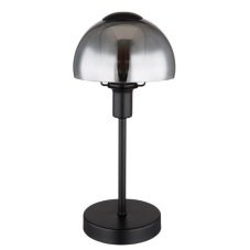 GLOBO 21914B KOKKINI dotyková stolní lampička V320mm 1xE14 černá, kouřová ON/OFF