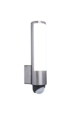 LUTEC 5267103001 LEDA nástenné LED svietidlo 15,5W 3000K IP44 nerez so senzorom