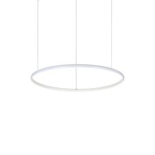 Ideal Lux 258775 HULAHOOP závesné svietidlo LED D610mm 30W/3000lm 3000K biela