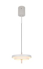 TRIO 340219176 KEATON závesné svietidlo D400mm SMD LED 34,5W/4000lm 2300+3000+4000K svetlošedá, switchdimmer