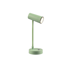 TRIO Reality R52661115 LENNY stolná lampička SMD LED V280mm 2,5W/230lm 3000+4000+6000K zelená, nabíjateľná batéria