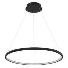 GLOBO 67192-29B RALPH závesné svietidlo LED D600mm 29W/1300lm 3000K čierna matná, opál