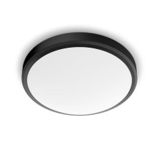 Philips 8719514326606 Doris CL257 stropní svítidlo LED D313mm 17W/1500lm 2700K IP44 černá