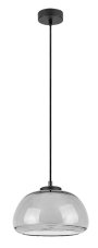 RABALUX 72275 Elowen závěsné svítidlo D250mm 1xG9 černá, kouřová