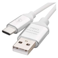 Nabíjací a dátový kábel USB 2.0 USB-A/USB-C 1m biela EMOS SM7025W