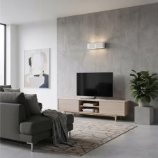 Nástěnné svítidlo Ideal lux 014166 CLIP AP2 SMALL BIANCO 2xE27 60W
