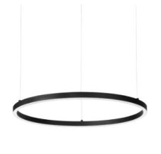 Ideal Lux 304380 ORACLE SLIM závěsné svítidlo LED D500mm 32W 3350/1730lm 4000K černá