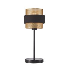 Stolná lampa 1x E27 zlatá ITALUX Bans TB-27467-1-BK-GD
