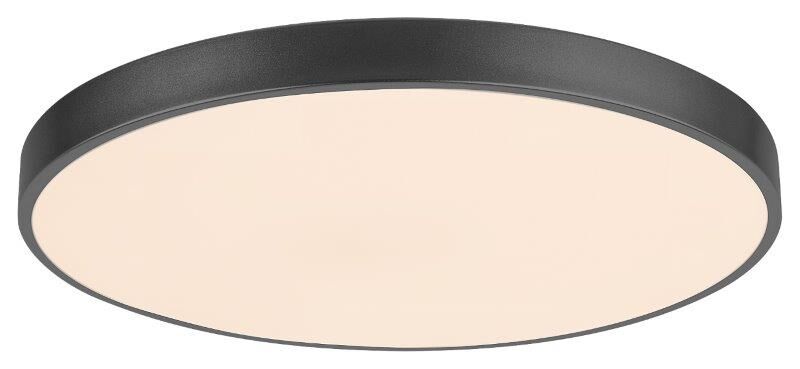 RABALUX 3316 Tesia stropní svítidlo LED D600mm 60W/5000lm 3000-6000K matná černá, bílá, stmívatelné, dálkové ovládaní