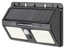 Rabalux 7881 Ostrava exteriérové solárne svietidlo LED 2,4W/225lm 4000K IP44 čierna, senzor