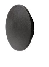 AZZARDO AZ2194 TECHNOline ANCONA M BLACK nástenné LED svietidlo 12W/890lm IP54 čierna