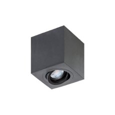 AZzardo AZ2825 Technoline BRANT SQUARE BLACK přisazené bodové svítidlo / spot 1xGU10 50W IP20 černá