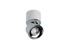 LED2 11508315DT KLIP ON stropné povrchové bodové svietidlo LED D77mm 11W/770lm 3000K TRIAC biela, chróm