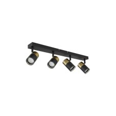 GLOBO 57850-4 BRISBON stropní bodové svítidlo/spot 4xGU10 černá, měděná matná