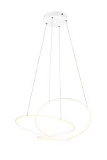 TRIO 349119131 DARVIN závěsné svítidlo SMD LED 52W/6700lm 2300+3000+4000K bílá matná, switchdimmer