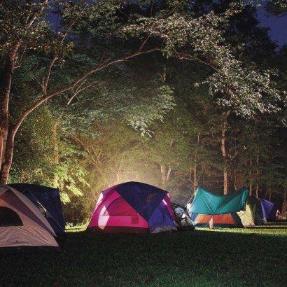 EMOS P2312 LED nabíjecí ruční svítilna 750lm Li-Ion akupack micro USB B šedo-černo-zelená