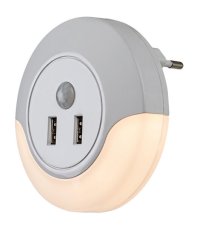 RABALUX 76012 Dembo orientační noční svítidlo LED D90mm 13,9W/30lm 3000K bílá