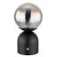 GLOBO 21006SS JULSY dotyková stolná lampička V210mm LED 2,5W/22lm 2700+6500+4000K čierna, priehľadná, vrátane batérie CR18650 1800mAh 3,7V, USB kábel, 3D efekt