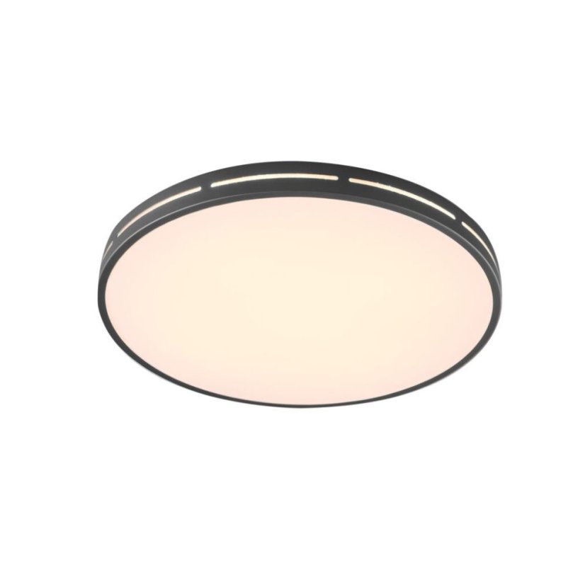 Immax 07145-B42 NEO LITE VISTAS stropní svítidlo LED D420mm 24W/1680lm 2700-6500K černá, dálkové ovládání