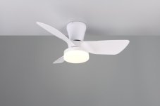 TRIO Reality R64412131 RANDERS Stropný ventilátor s osvetlením D760mm SMD LED 20W/2500lm 2700-6000K biela, diaľkový ovládač