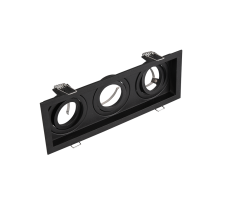 TRIO 651600332 KENAI zápustné bodové svítidlo výklopné 3xGU10 matná černá