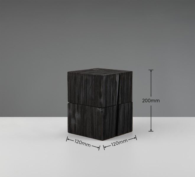 TRIO 514110102 TREASURE stolní lampička V160mm 1xE14 černá