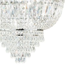IdealLux 243566 DUBAI PL24 stropné svietidlo E14 24x40W IP20 chróm