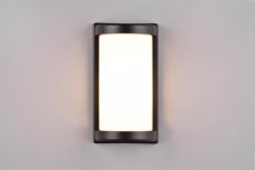 TRIO Reality R21186132 PUELO vonkajšie nástenné svietidlo 1xE27 IP44 čierna, biela