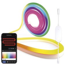EMOS ZPW313I GoSmart Flexibilný LED pásik NEON biely, 3 m, 24 W, RGB, stmievateľný, WiFi