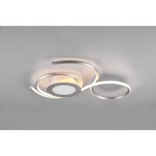 TRIO 623410207 JIVE stropné svietidlo LED 36W/4300lm 2700 - 6000K matný nikel, stmievateľné, diaľkový ovládač