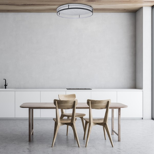 RABALUX 71033 Farenzo stropné svietidlo D575mm LED 40W/2000lm 3000+4000K čierna, šedá