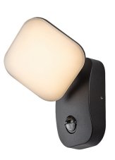 RABALUX 77058 Odiel venkovní nástěnné svítidlo se senzorem LED 12W/850lm 3000K IP44 černá, bílá