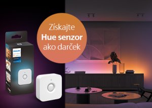 Philips Hue akcia: získajte senzor pohybu zadarmo pri nákupe nad 200 €